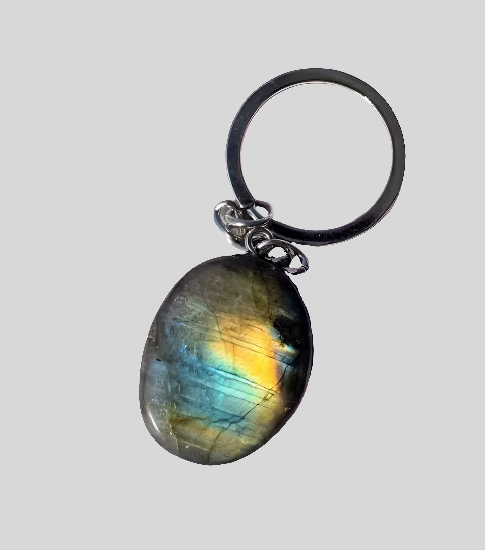 Labradorite key chain