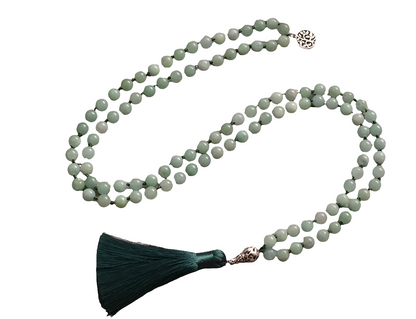 Burmese Jade Mala Beads