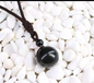 Natural Obsidian pendant necklace